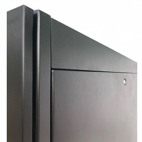 iKORACK Black Cabinet 19” 36U – 1070 ( W600 x  H1780 x  D1070). 2 quạt